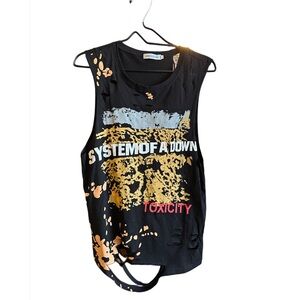 System of a Down Cut Out Tee